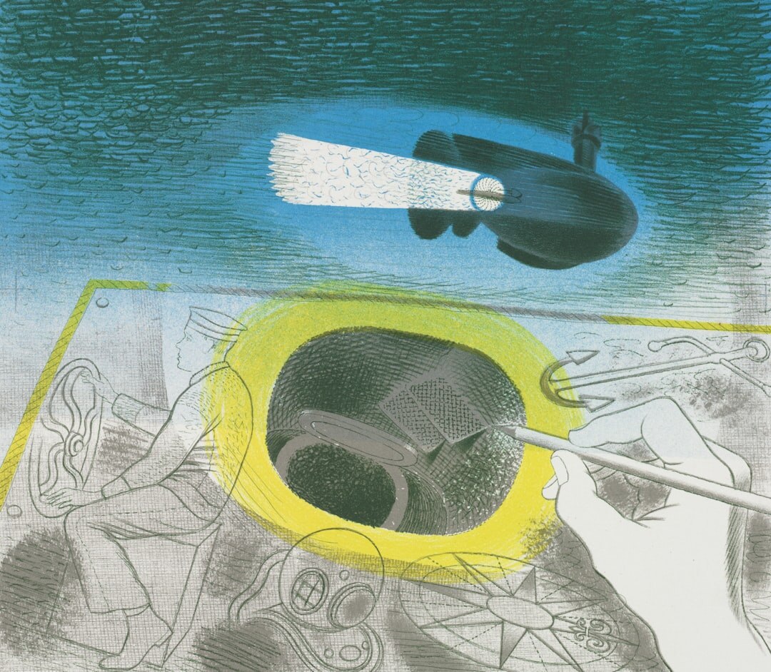detective story illustration